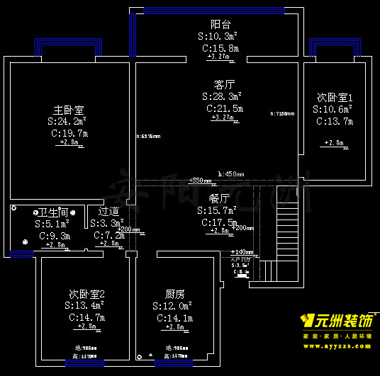 22# 復(fù)式 1單元東戶