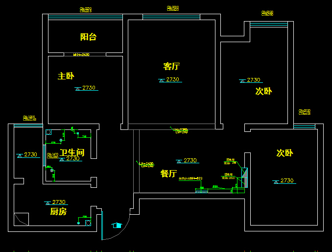 戶型六  三室兩廳