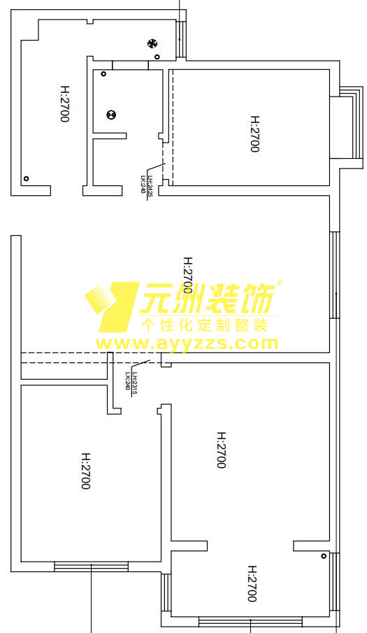 1單元902室·135平米